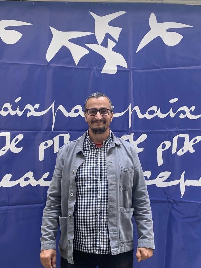 Abdel (président de l'association Messagers de paix)